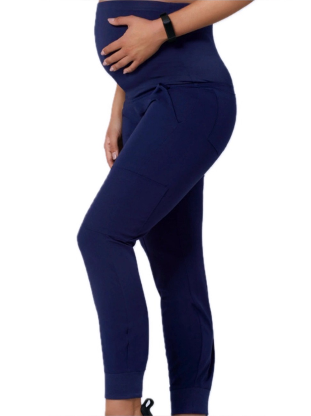 *NWT* Mandala Maternity Scrub Joggers Navy